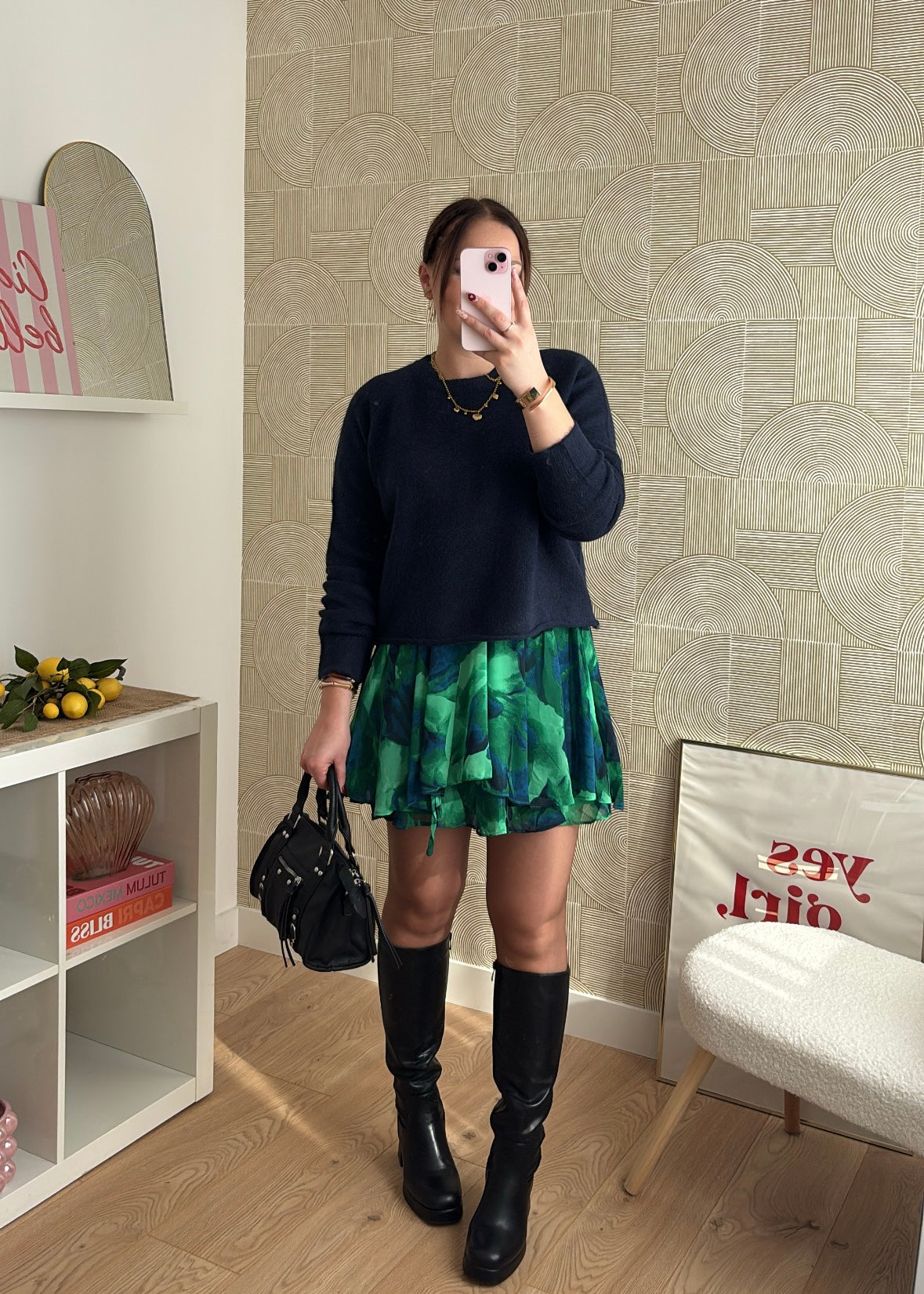 Pull fin navy - MAÉ