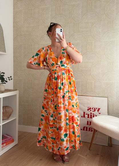 Robe longue - NARANJA
