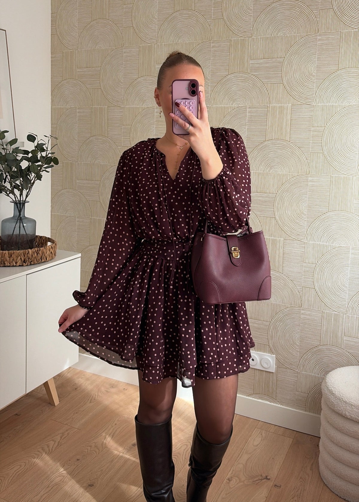 Robe à pois - CLARA