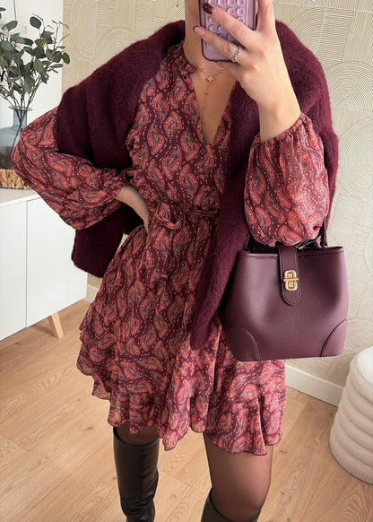 Robe courte imprimé - ROJA