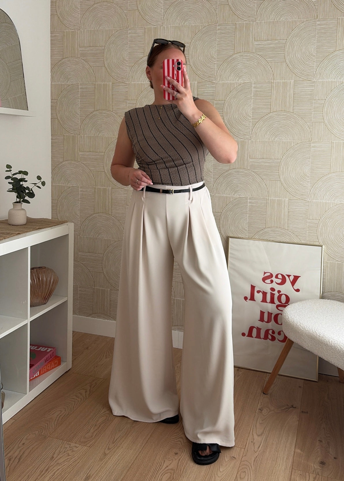 Pantalon écru - PALAZZO