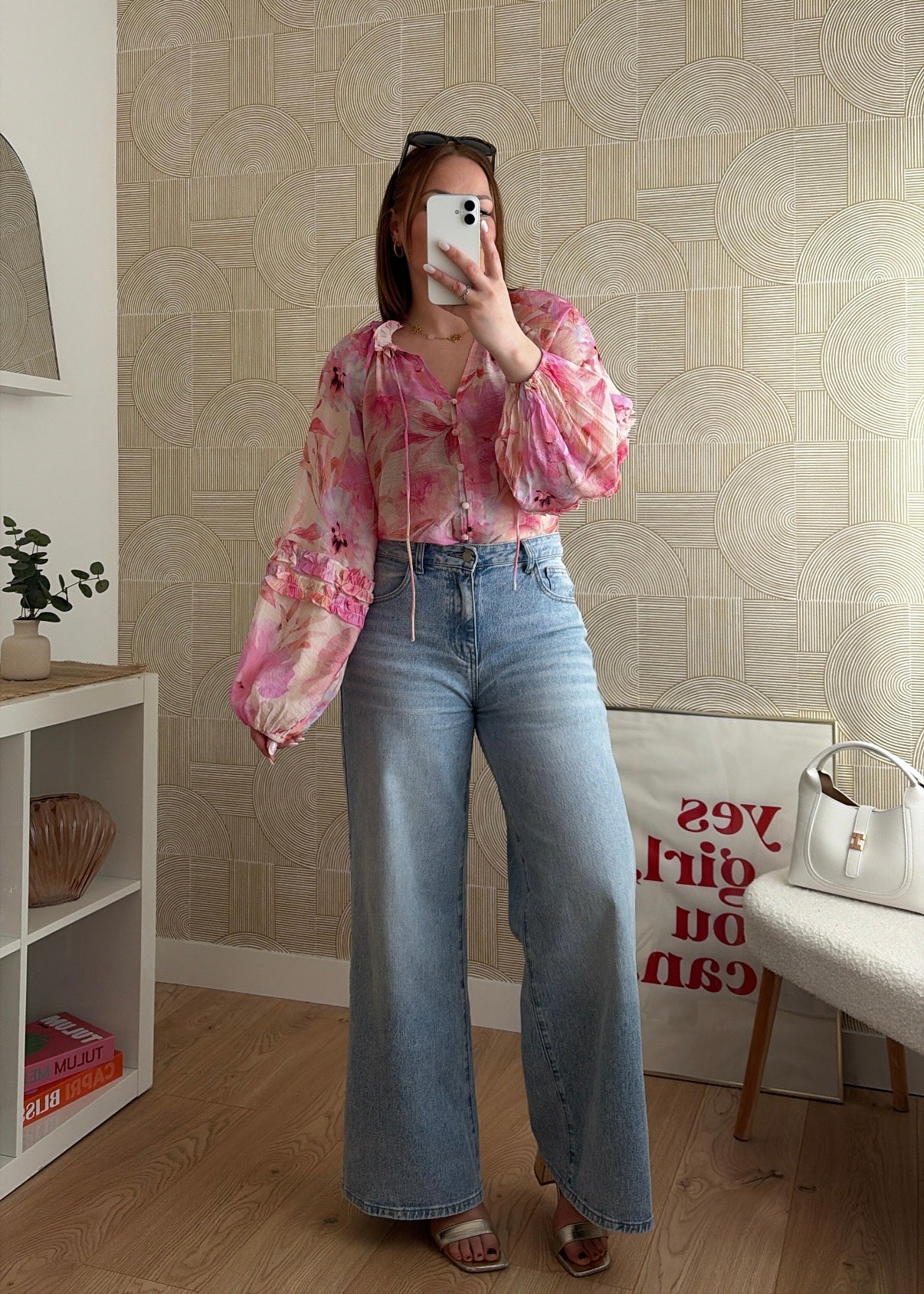 Blouse à fleurs - NARMIE