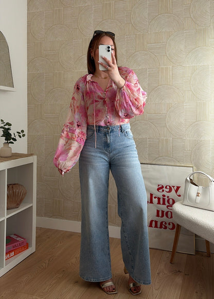 Blouse à fleurs - NARMIE