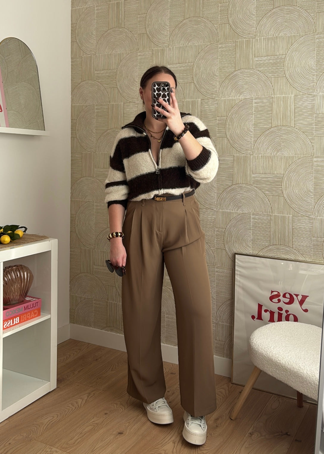 Pantalon taupe - SANDRO