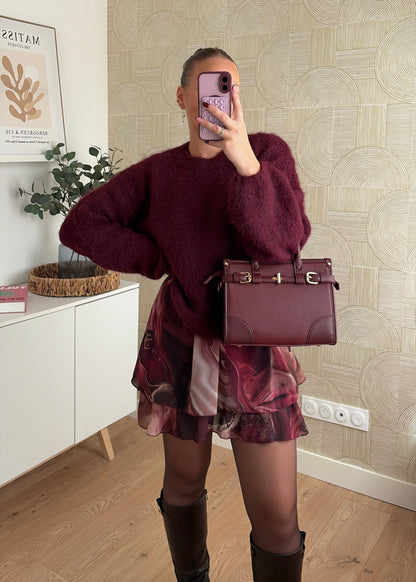 Robe bordeaux - JULIETTE
