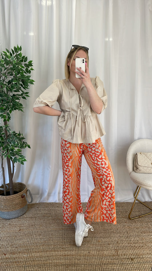 Pantalon orange - SUMMER