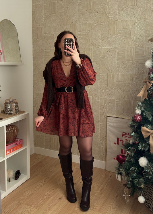 Robe cache-coeur - ORANGY