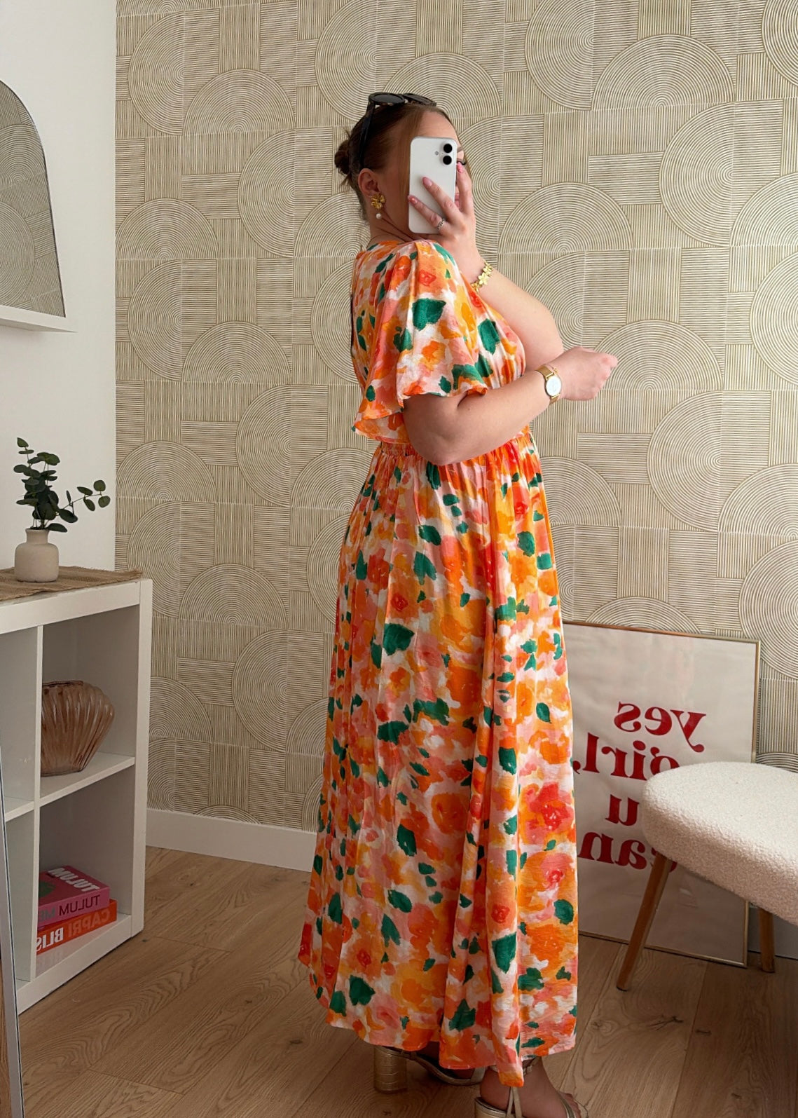 Robe longue - NARANJA