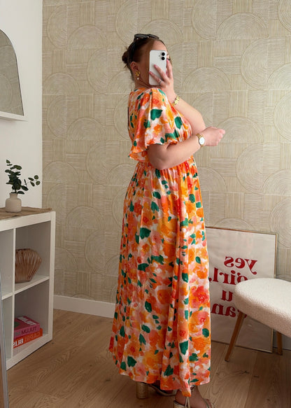 Robe longue - NARANJA