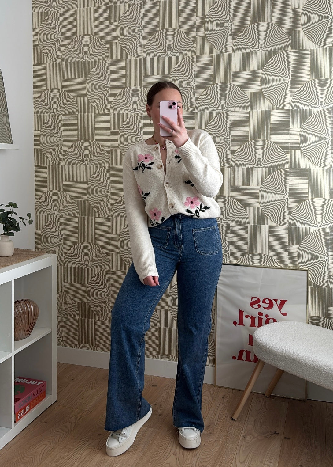 Gilet maille écru - FLORA