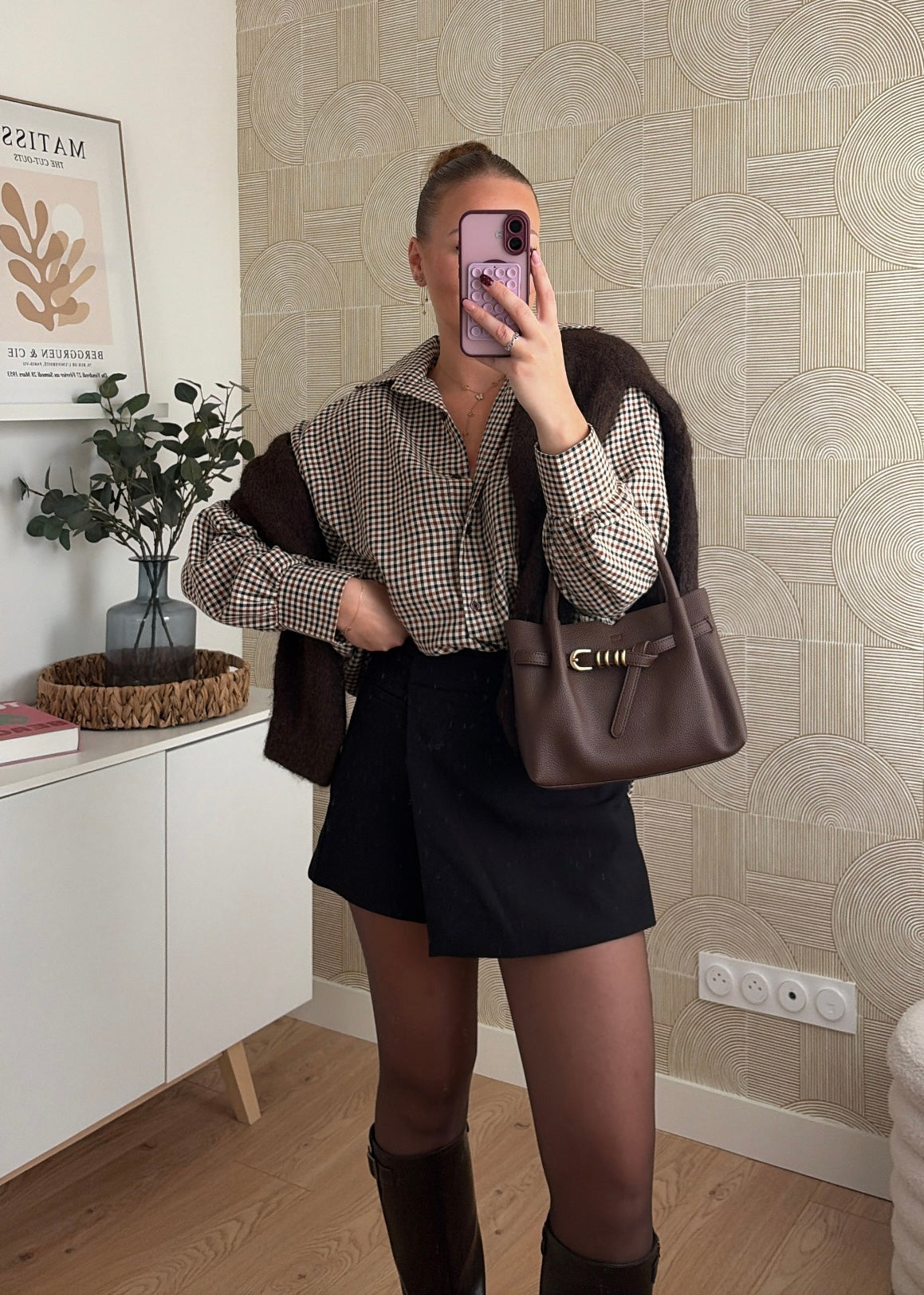 Chemise à carreaux - LÉANE