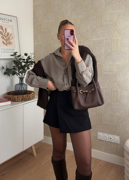 Chemise à carreaux - LÉANE