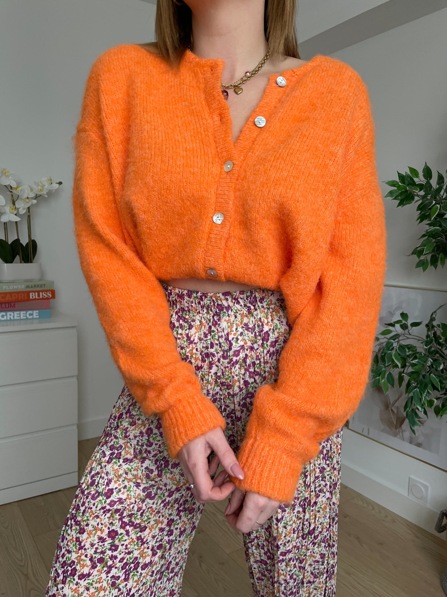 Gilet orange IRENE