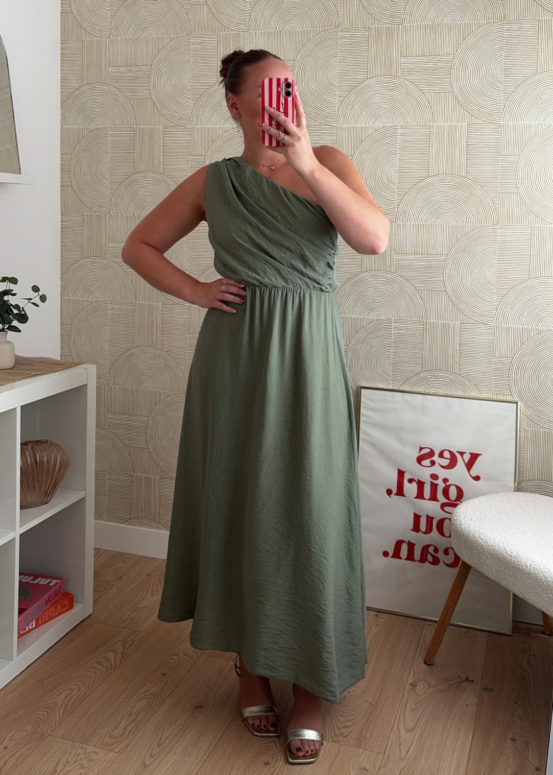 Robe longue kaki - IRIS