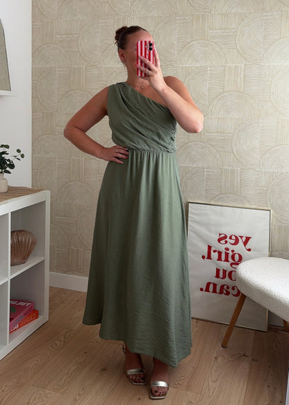 Robe longue kaki - IRIS