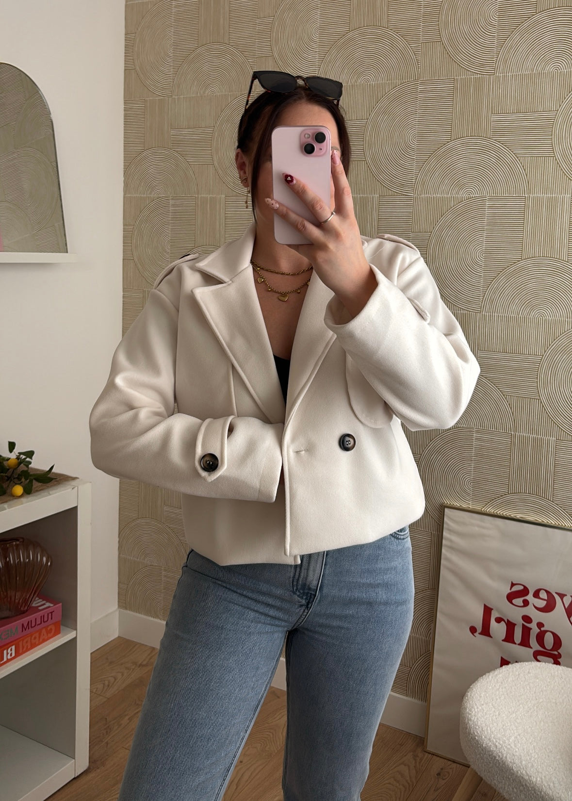 Veste courte écru - MODA