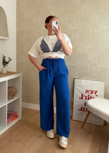 Pantalon royal - GAZE DE COTON
