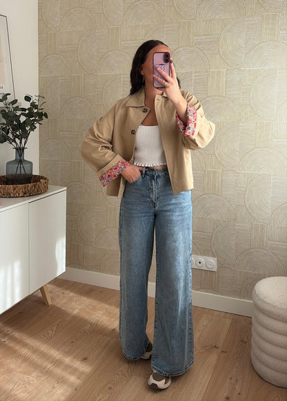 Trench beige à revers - LIBERTY