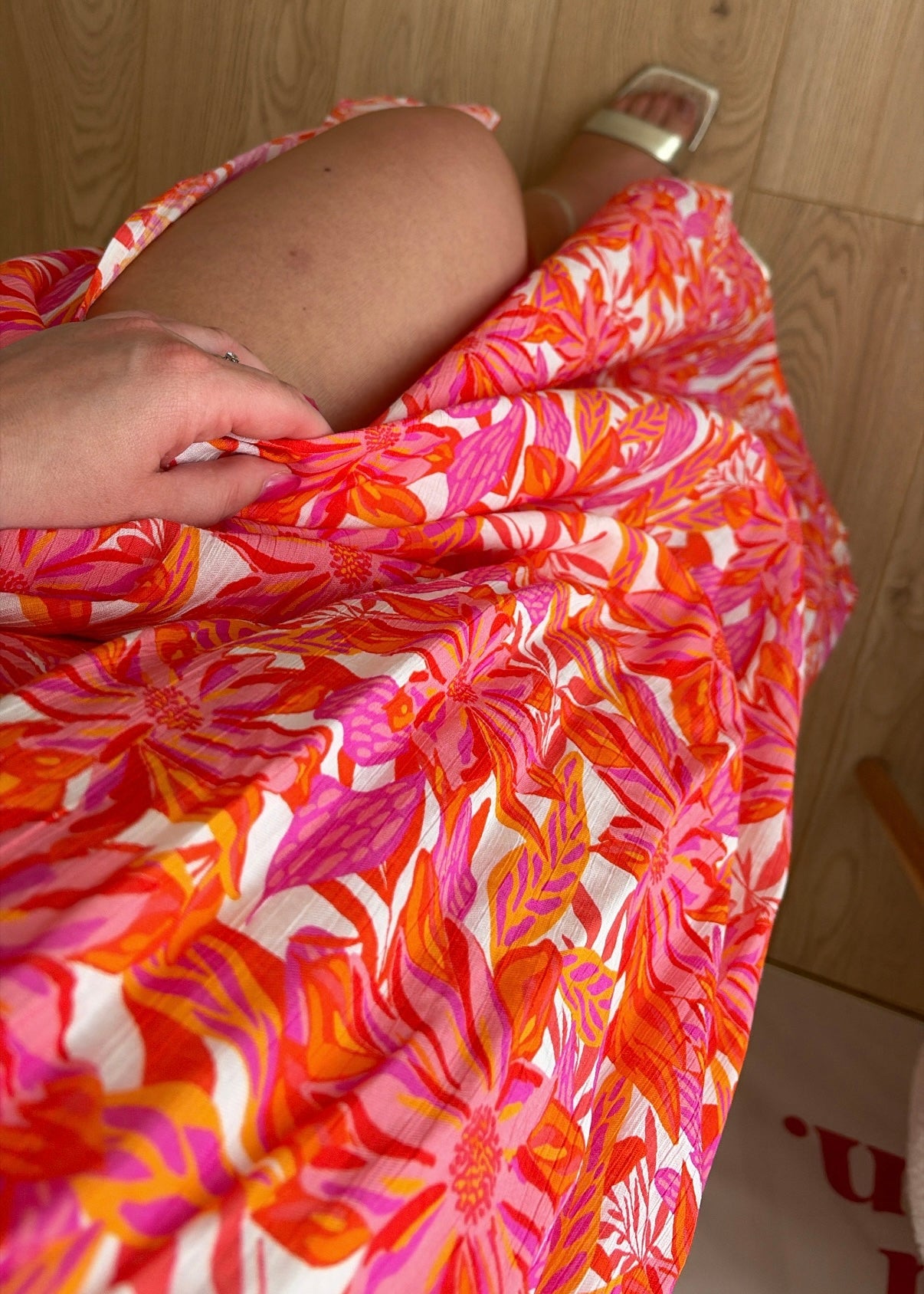 Robe longue sunset - CORAIL