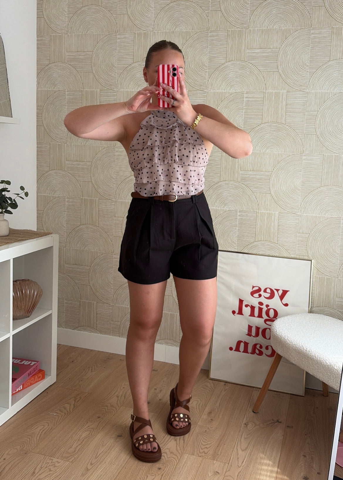 Short tailleur noir - CLARA