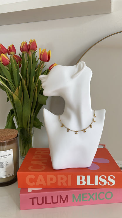 Collier cerise CASSIA