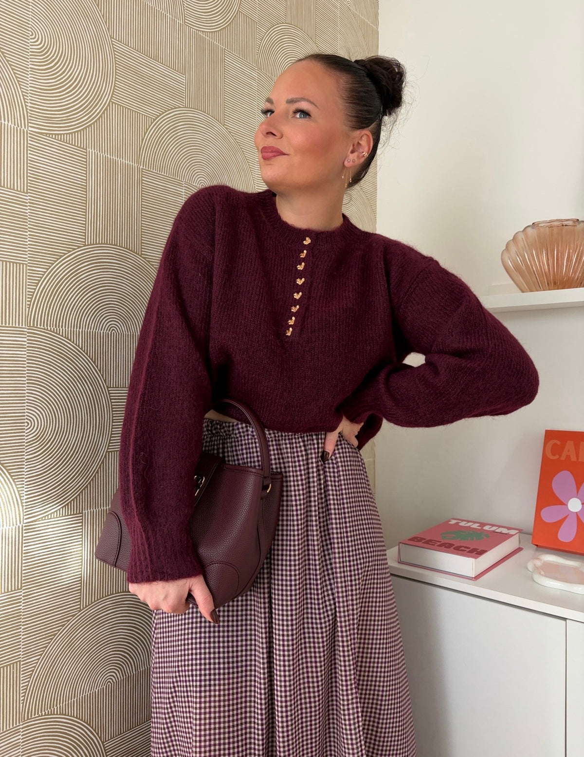 Pull bordeaux - LOVA