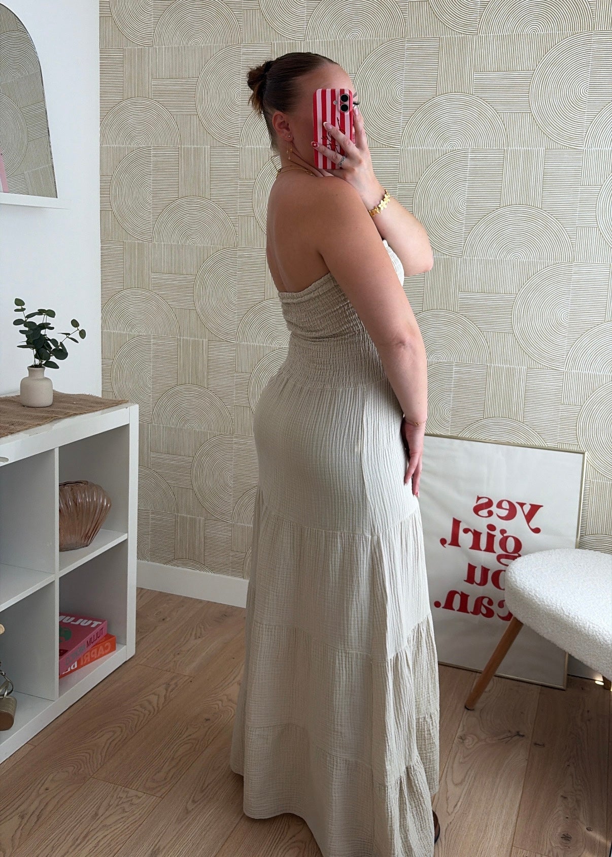 Robe bustier beige - MAËLYS