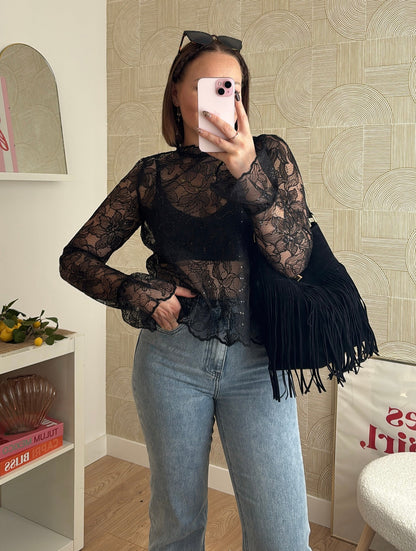 Blouse transparente - BLAIR