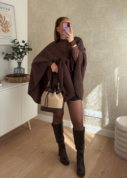 Poncho choco - NATE
