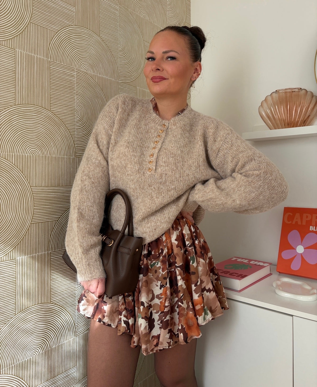 Pull taupe - LOVA