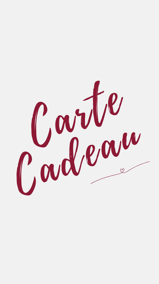 EN MANQUE D'INSPIRATION ? OPTEZ POUR UNE CARTE CADEAU !